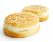 Bread Bun Hamburger  (Pack of 4)