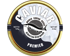 Premier Caviar Siberian Sturgeon 125g in tin (Spain)